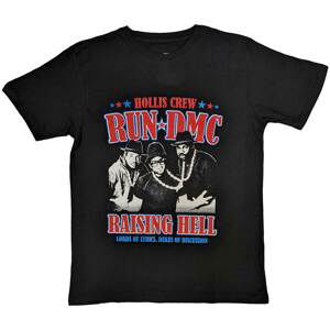 Run-DMC tričko Raising Hell Americana Čierna XL