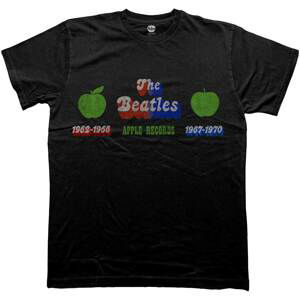 The Beatles tričko Apple Years Čierna XXL