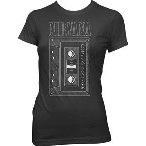 Nirvana tričko As You Are Tape Čierna XXL