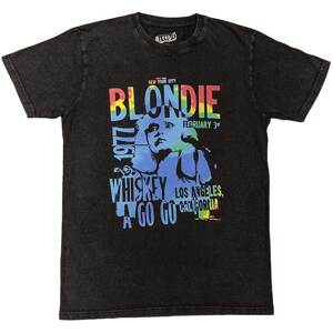 Blondie tričko Whiskey A Go Go Čierna S