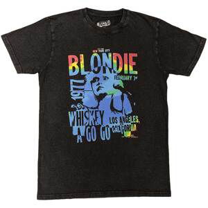 Blondie tričko Whiskey A Go Go Čierna M