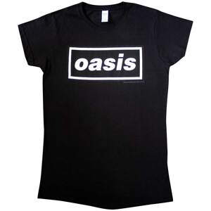 Oasis tričko Decca Logo Čierna L