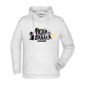 Medial Banana mikina Banana Blaze Biela XL