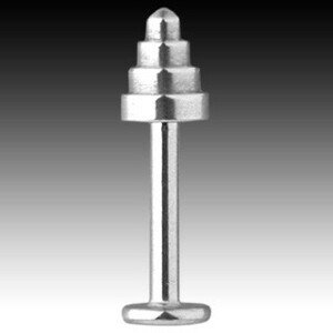 Labret z ocele 316L - kužeľ so zaobleným hrotom, hrúbka 1,6 mm