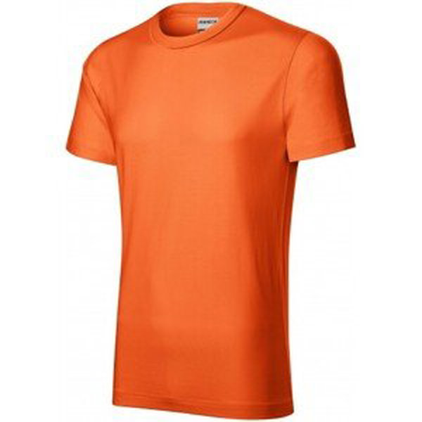 Odolné pánske tričko hrubšie, oranžová, M