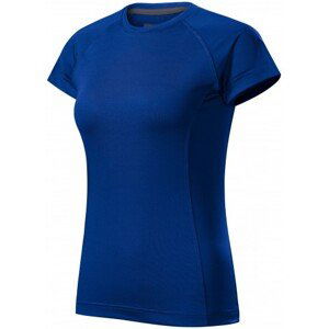 Dámske tričko na šport, kráľovská modrá, 2XL