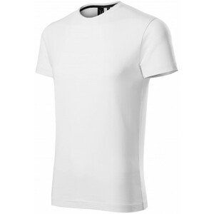 Exkluzívne pánske tričko, biela, XL