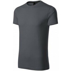 Exkluzívne pánske tričko, svetlo šedá, XL