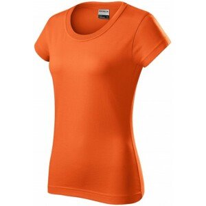 Odolné dámske tričko hrubšie, oranžová, 2XL