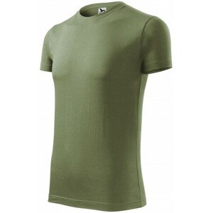 Pánske módne tričko, khaki, 2XL