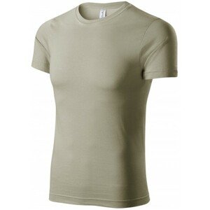 Tričko ľahké s krátkym rukávom, svetlá khaki, 3XL