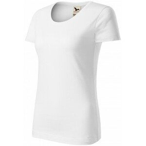 Dámske tričko, organická bavlna, biela, XL