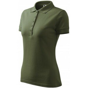 Dámska elegantná polokošeľa, khaki, XL