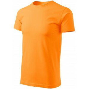 Tričko vyššej gramáže unisex, mandarínková oranžová, 3XL