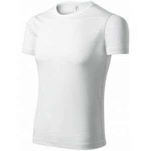 Športové tričko unisex, biela, 4XL