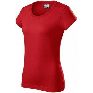 Odolné dámske tričko hrubšie, červená, XL