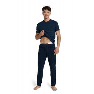 Pánske pyžamo Henderson UNDY 40945 - barva:ESO59X/námornícka, velikost:XL