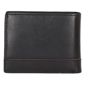 Micmacbags Le Mans kožená pánska peňaženka - čierna