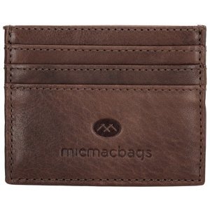 Micmacbags Everyday Creditcard puzdro na karty - tmavo hnedá