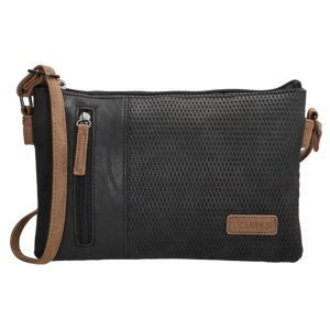 Beagles Brunete menšia crossbody taška - čierna