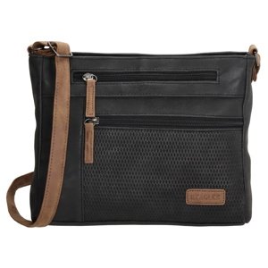 Beagles Brunete dámska crossbody taška 23,50 cm - čierna