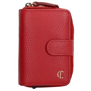 Charm London dámska kožená peňaženka Union Square - červená