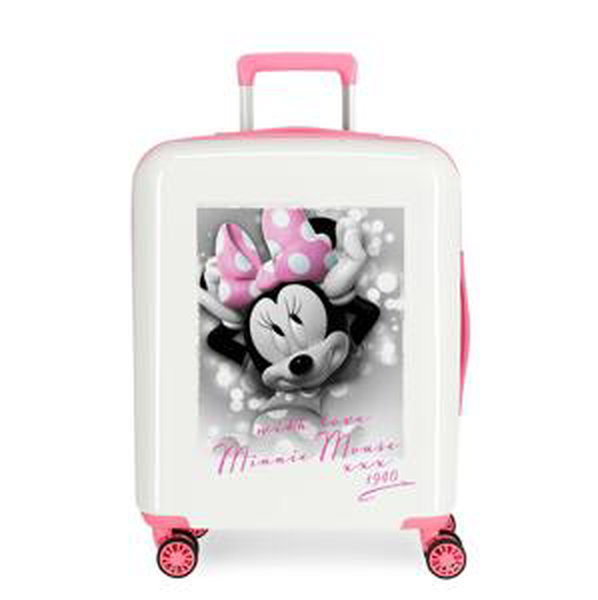 Mickey Štýlový kufor na koliesklach Minnie s Láskou