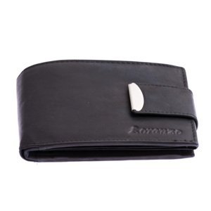 Loranzo Pánska peňaženka s prackou - čierna
