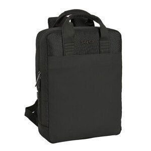 SAFTA BUSINESS "BLACK" 13,3'' + USB batoh - čierny - 13L