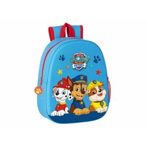 SAFTA predškolský detský batôžtek Paw Patrol - 3D potlač - modrý - 8L