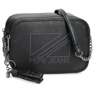 Pepe Jeans Donna dámska crossbody kabelka - čierna