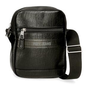 Pepe Jeans Horley pánska crossbody taška - čierna