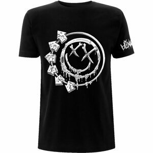 RockOff BLINK-182 Unisex bavlnené tričko: Bones - čierne Veľkosť: S