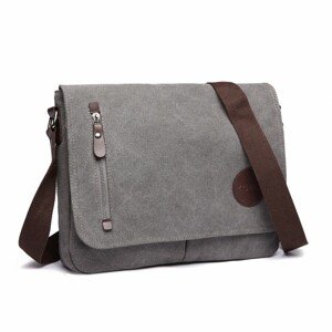 KONO Pánská crossbody taška - šedá