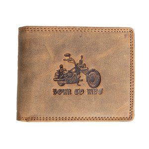 HL Luxusná kožená peňaženka s motorkou