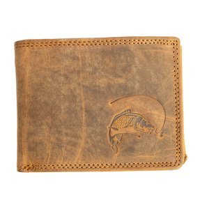 HL Luxusná kožená peňaženka s kaprom