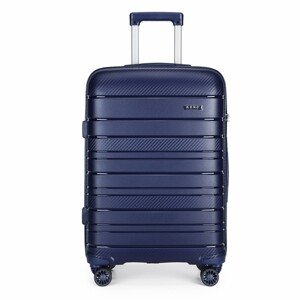 Cestovný kufor na kolieskach Kono Classic Collection - Navy - 77L - 44x65x27