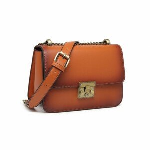 Dámska retro crossbody kabelka Miss Lulu Gabriela - hnedá