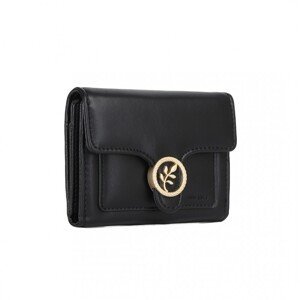Miss Lulu dámska dizajnová peňaženka LP2336 – čierna