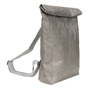Malique dámsky dizajnový papierový batoh  D1260C - šedá -  12L