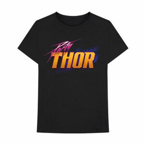 RockOff Marvel comics Unisex bavlnené tričko: What if Thor - čierne Veľkosť: XL