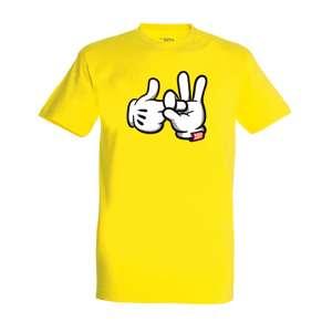 Koza Bobkov tričko Disney hands Lemon 3XL