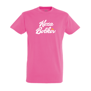 Koza Bobkov tričko Basic Ružová 3XL