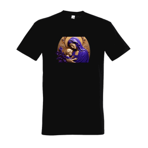 Tricool® tričko Madonna s dieťaťom Čierna L