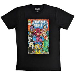 Marvel tričko Infinity Gauntlet Čierna XL