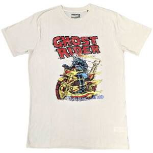 Marvel tričko Ghost Rider Bike Natural XL