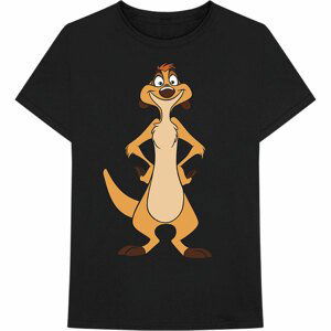 Disney tričko Lion King - Timon Stand Čierna S