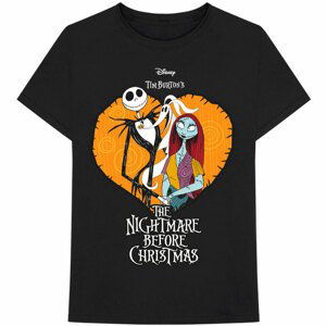 Disney tričko The Nightmare Before Christmas Heart Čierna M