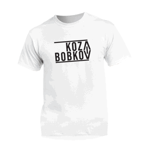 Koza Bobkov tričko Koza Bobkov Biela M