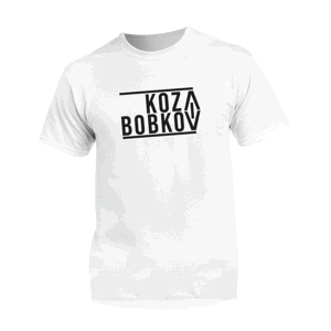 Koza Bobkov tričko Koza Bobkov Biela XL